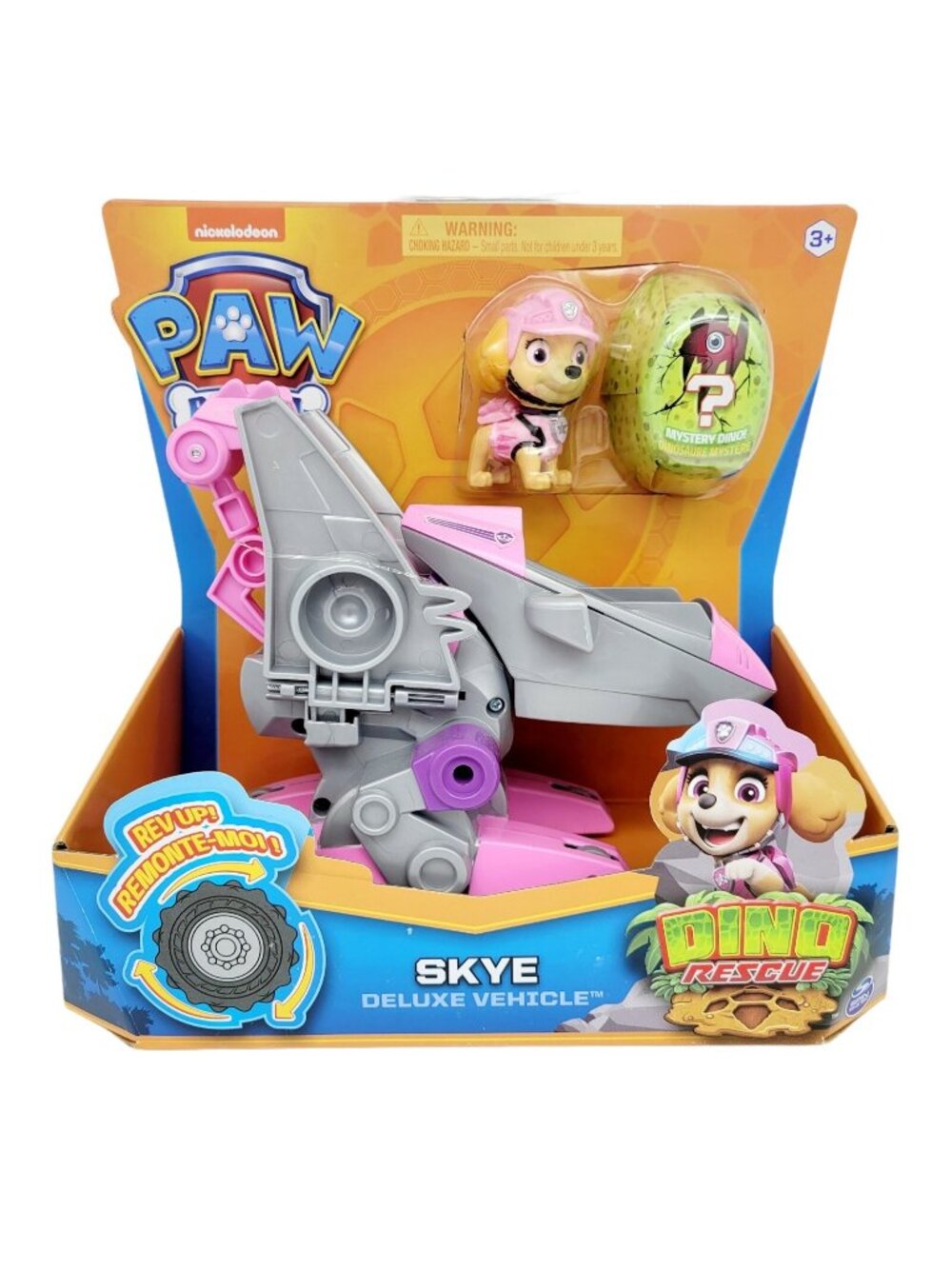 Nickelodeon Paw Patrol Skye Deluxe Vehicle Dino Rescue Action Figures Toys